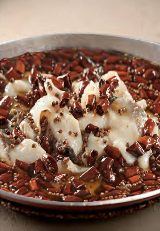 Signature Sichuan Style Fish Fillet in Hot Chili Oil 金牌水煮鱼